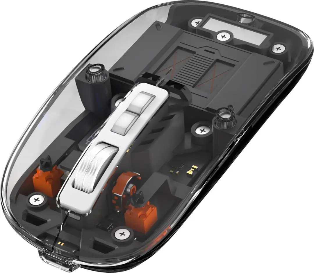 XtremeMac XWH-ALM2-13 Draadloze Muis - Transparant - afbeelding 2 van 6