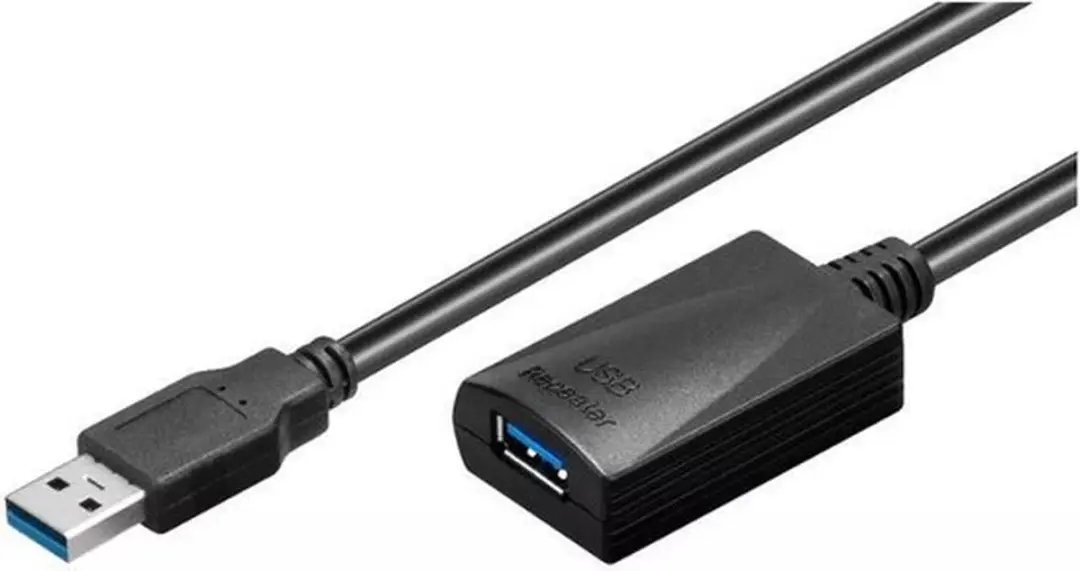 MicroConnect USB3.0AAF15A USB-kabel 15m - USB 3.2 Gen 1 - Zwart - afbeelding 5 van 5