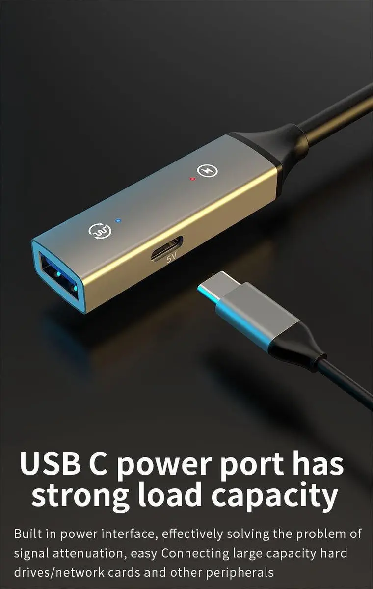 MicroConnect USB3.0AAF15A USB-kabel 15m - USB 3.2 Gen 1 - Zwart - afbeelding 2 van 5
