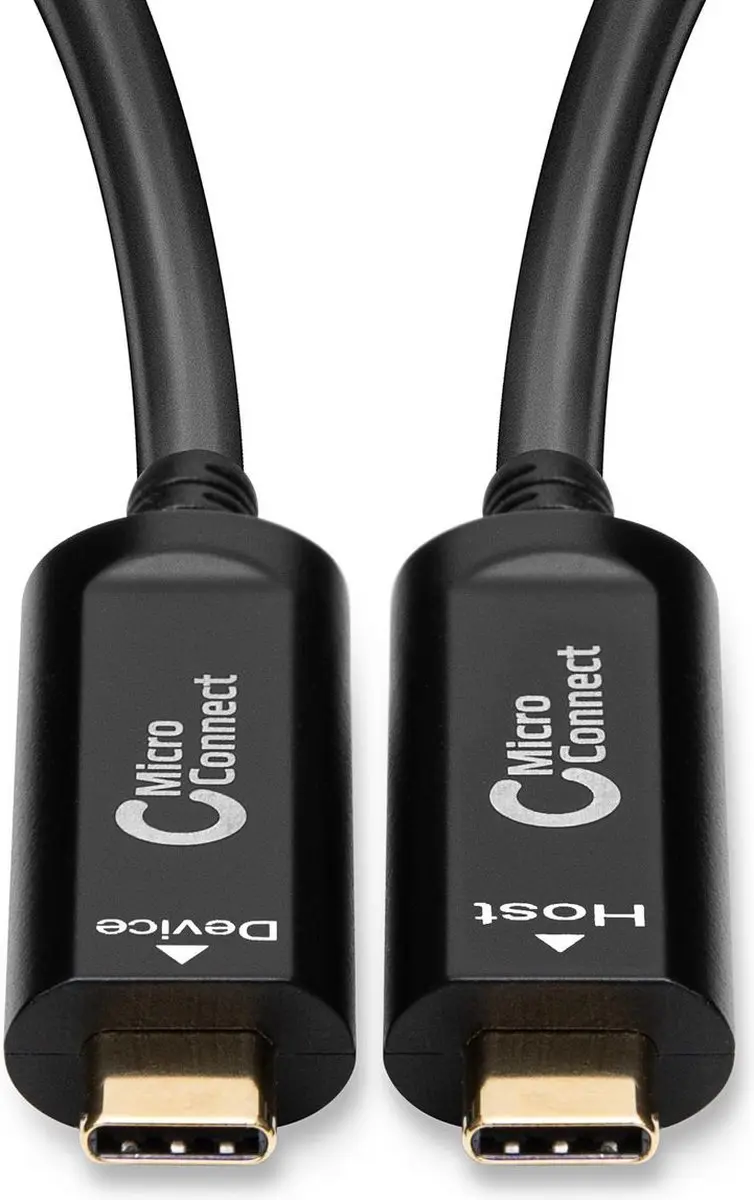 Microconnect MC-USB3.1C15OP USB-kabel 15m - Zwart - afbeelding 5 van 6