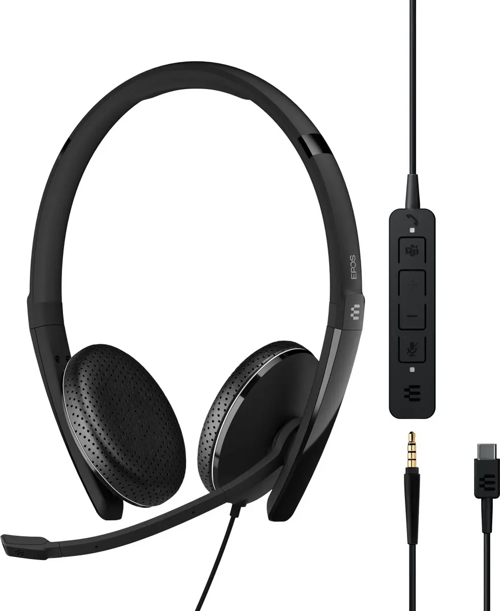 EPOS ADAPT 165T USB-C II 1000906 Headset - Zwart - afbeelding 6 van 6