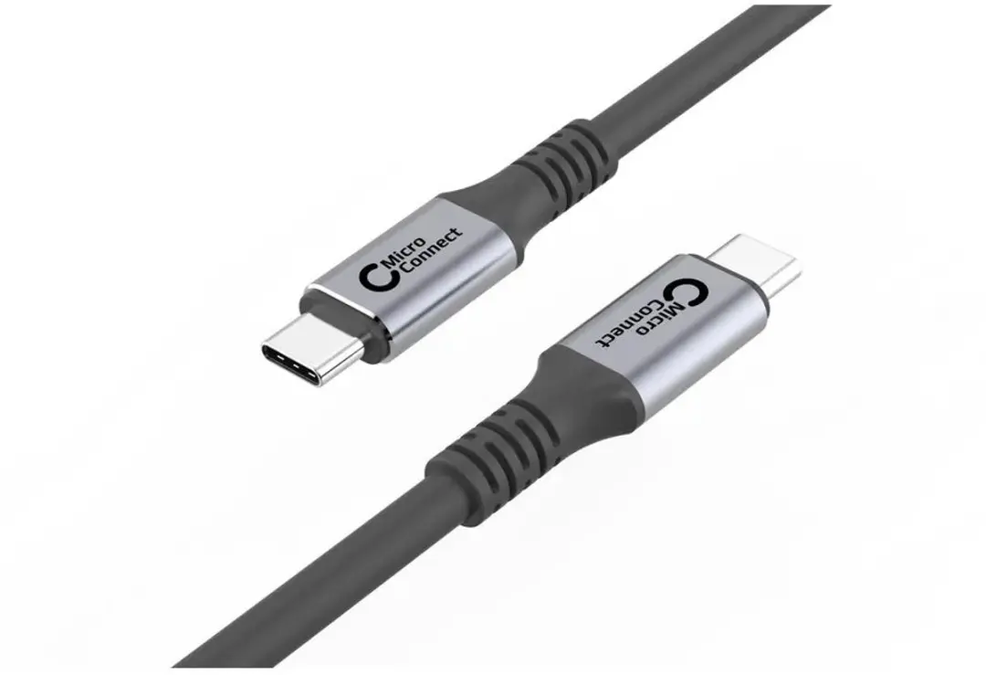 MicroConnect USB4CC3 USB-C kabel 3m 100W - Zwart - afbeelding 6 van 6
