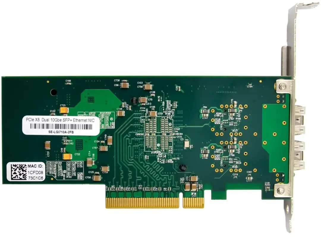 MicroConnect MC-PCIEX8-X710-DA2 Netwerkkaart - Zwart - afbeelding 2 van 6