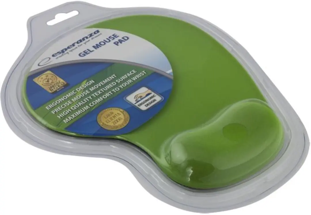 Esperanza EA137G Gel Muismat Groen - afbeelding 4 van 5