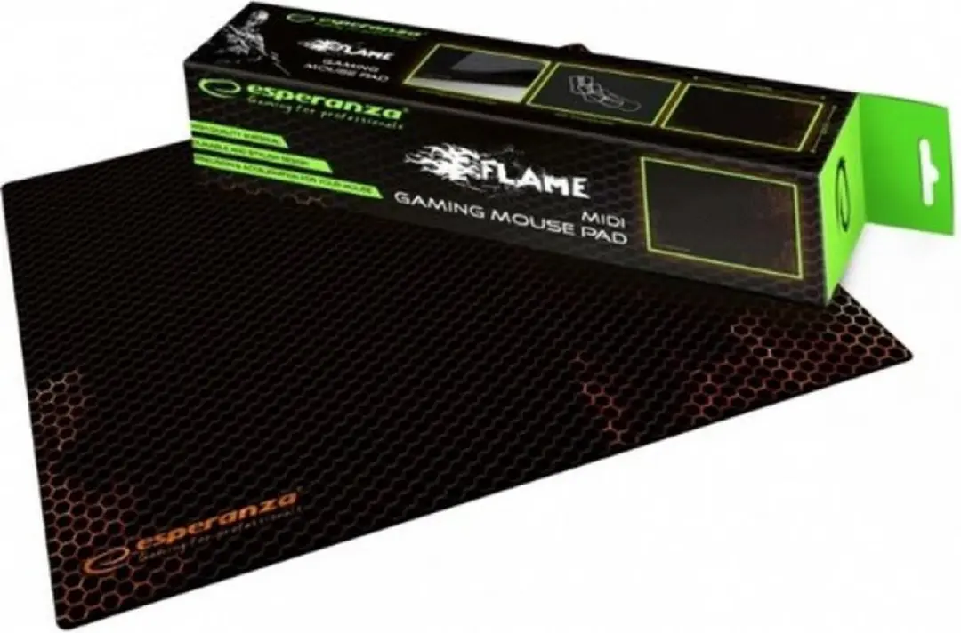 Esperanza EGP101R Gaming Muismat Zwart (S) - afbeelding 5 van 6