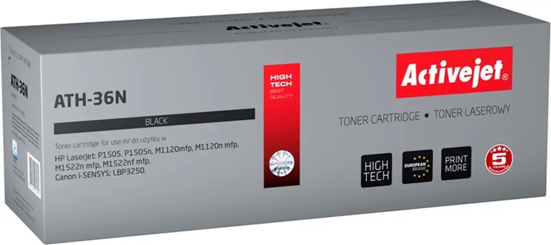 ActiveJet ATH-37NX Tonercartridge - HP CF237X - Zwart - afbeelding 2 van 3