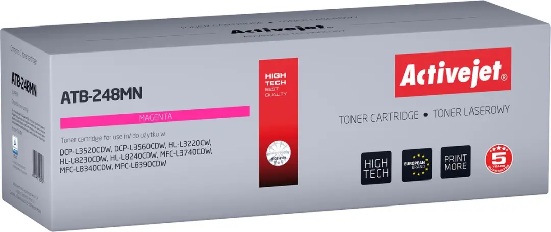 Activejet ATB-248MN Toner voor Brother TN248M