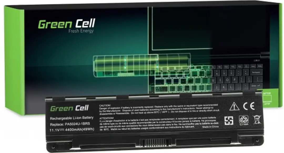 Green Cell TS13 Laptopaccu voor Toshiba - 4400mAh - afbeelding 4 van 6