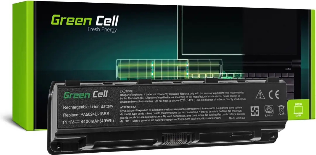 Green Cell TS13 Laptopaccu voor Toshiba