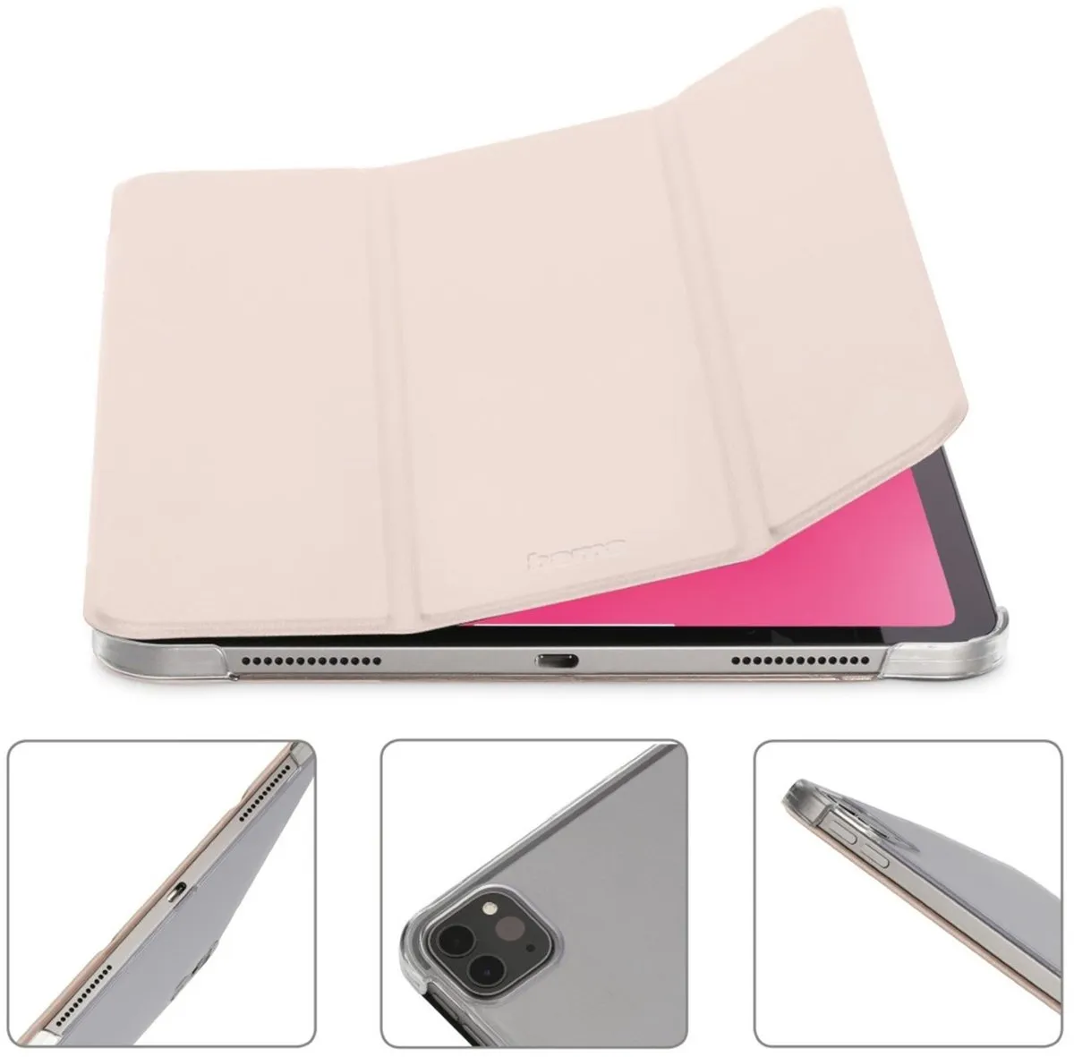 Hama Fold Clear Hoesje - iPad Pro 13" Roze - MPN 00227046 - afbeelding 6 van 6