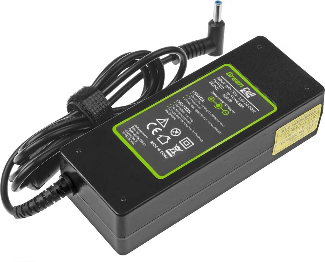 Green Cell AD65P Laptopvoeding 90W - Zwart - afbeelding 5 van 6
