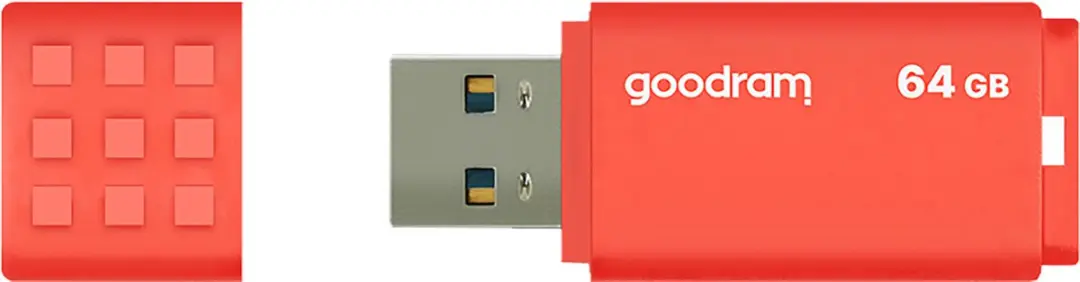 Goodram UME3-0640O0R11 USB-stick 64GB - Oranje - afbeelding 3 van 6
