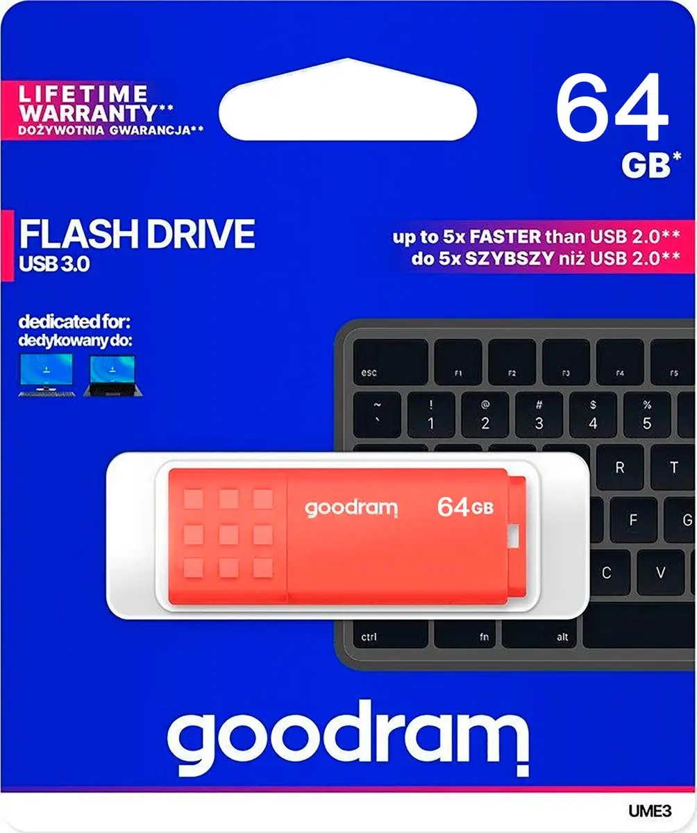 Goodram UME3-0640O0R11 USB-stick 64GB