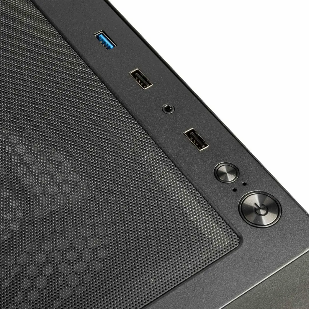 Kolink Observatory HF Mesh Midi-tower PC-behuizing - Zwart - afbeelding 5 van 6
