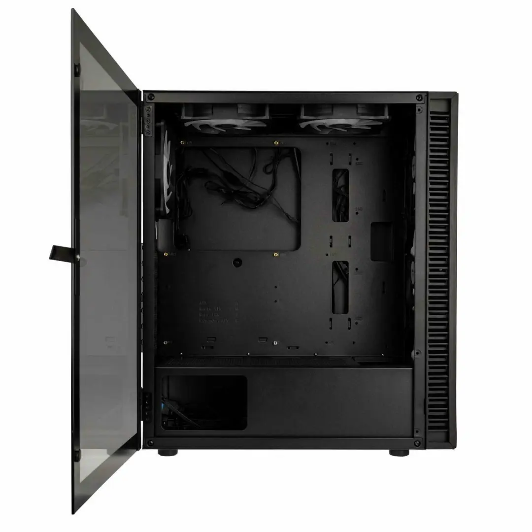 Kolink Observatory HF Mesh Midi-tower PC-behuizing - Zwart - afbeelding 3 van 6