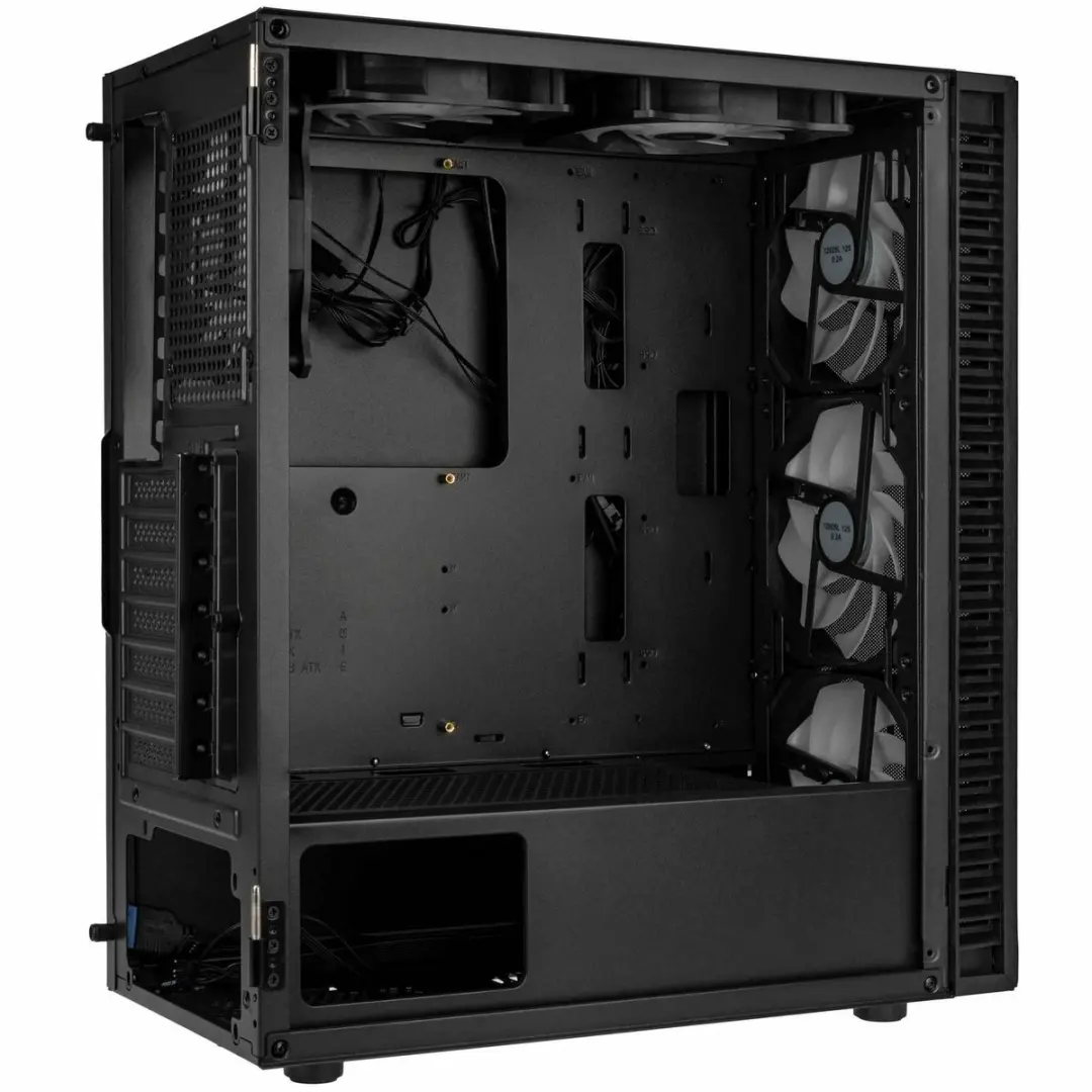 Kolink Observatory HF Mesh Midi-tower PC-behuizing - Zwart - afbeelding 2 van 6