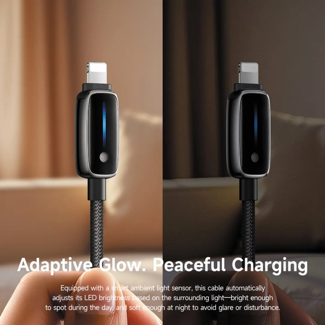 MCDODO CA-0050 USB-C naar Lightning Kabel - 36W - Zwart - afbeelding 3 van 6