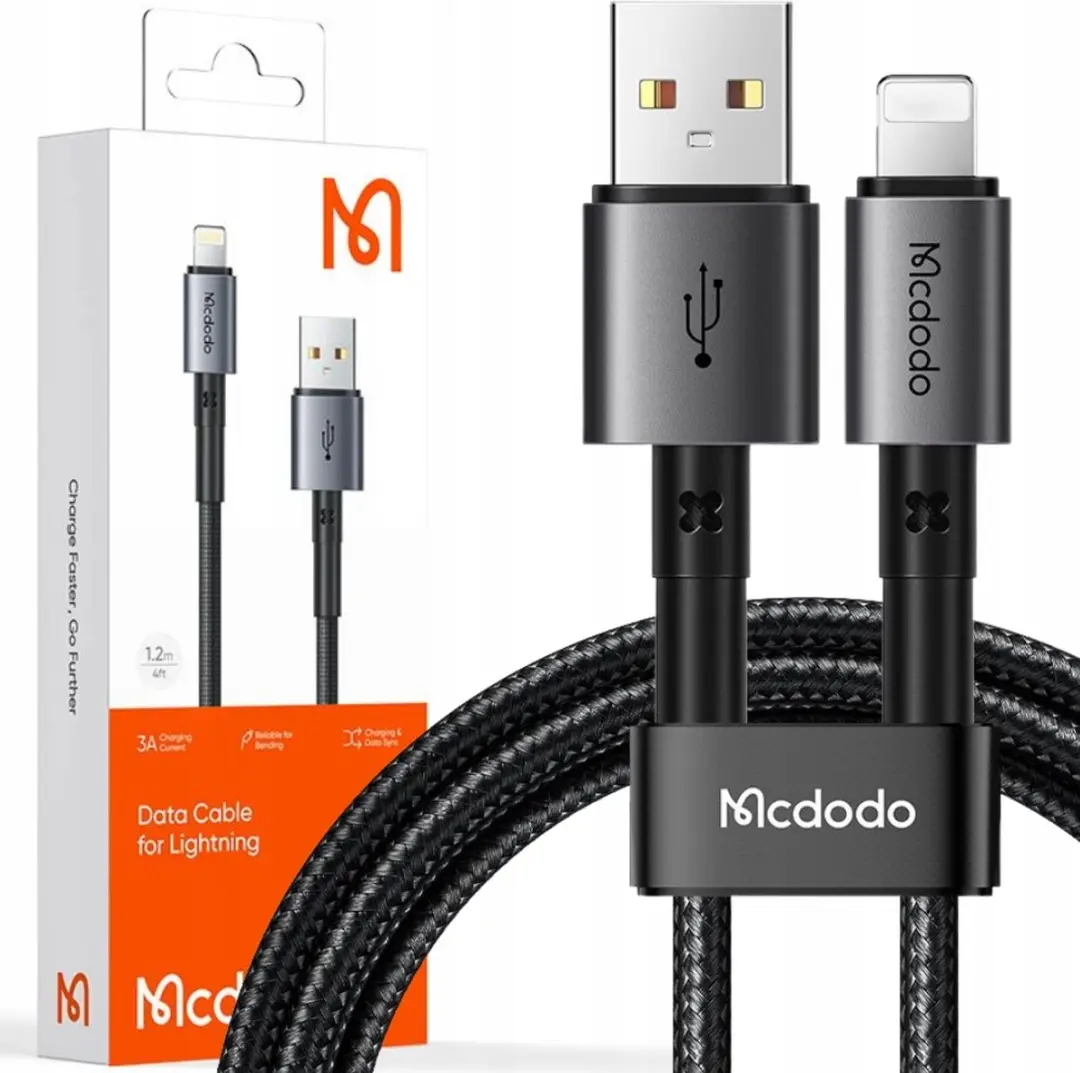 McDodo CA-3580 USB-A naar Lightning Kabel