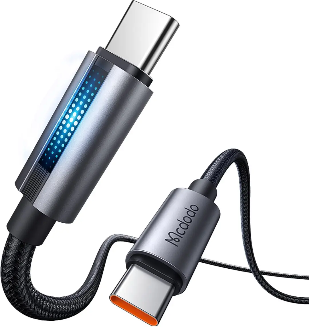 McDodo CA-5740 USB-C Snellaadkabel - 100W - 1.2m - afbeelding 2 van 6