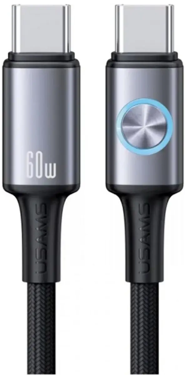 USAMS Huan Serie SJ752 USB-C naar USB-C Kabel 60W