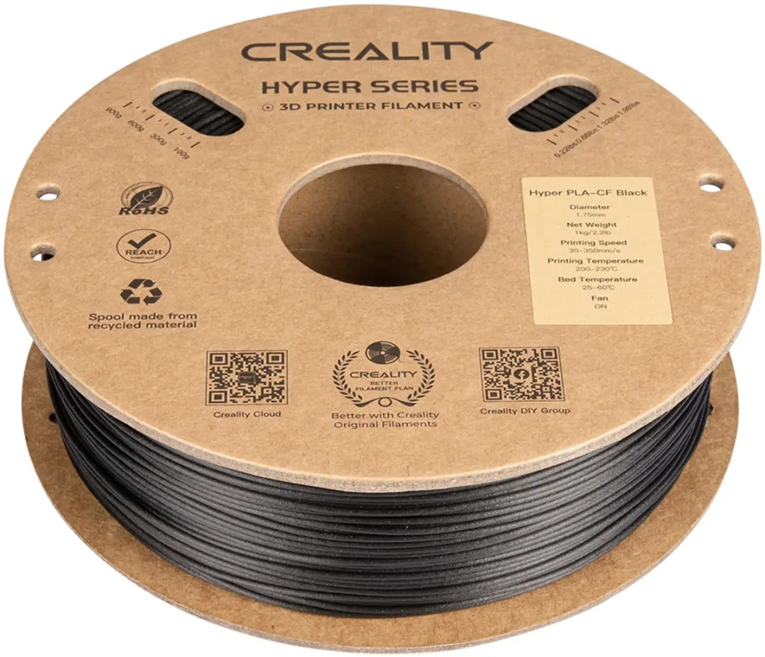 Creality HYPER PLA-CF 3D Filament - 1,75mm - 1kg - afbeelding 5 van 6