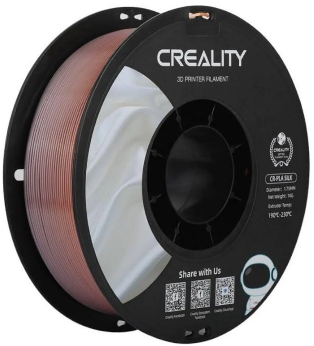 Creality CR-PLA Silk Filament 1.75mm 1kg