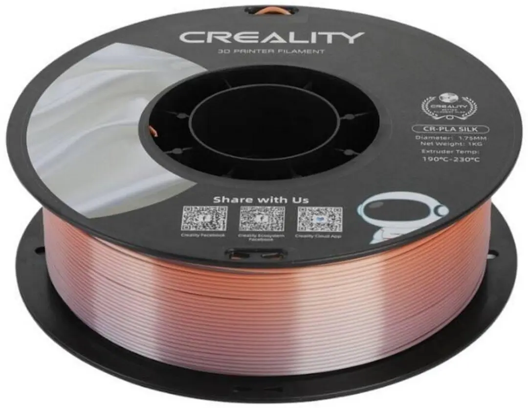 Creality CR-PLA Silk Filament 1.75mm 1kg - Rainbow - afbeelding 3 van 6