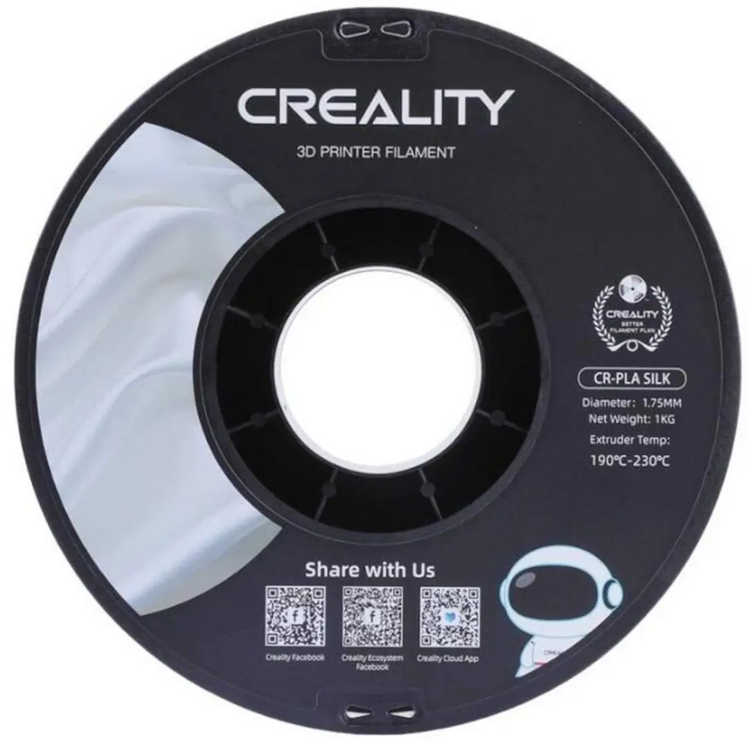 Creality CR-PLA Silk Filament 1.75mm 1kg - Rainbow - afbeelding 2 van 6