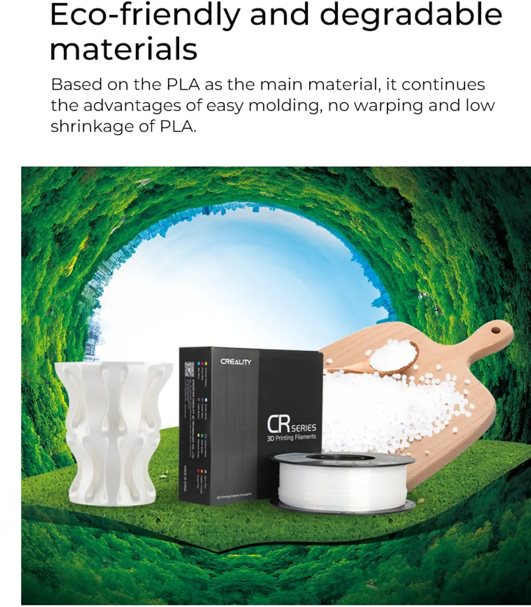 Creality CR-PLA Silk Filament 1.75mm - 1kg - Goud - afbeelding 5 van 6