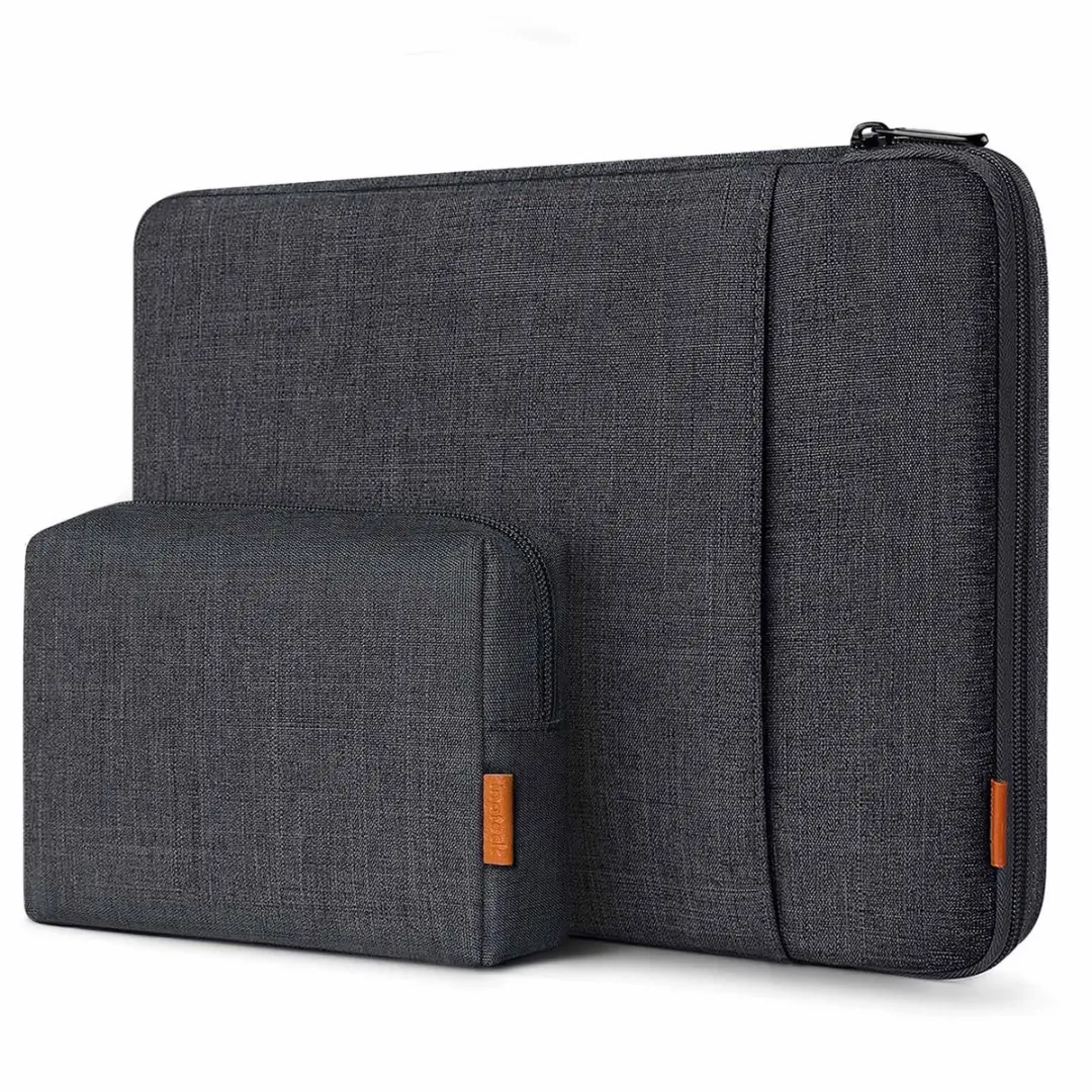 Inateck LB01006 40,6 cm (16") Opbergmap/sleeve Zwart, Grijs