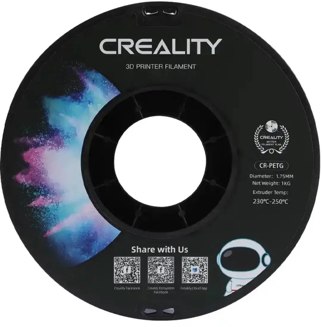 Creality CR-PETG Filament 1,75mm 1kg - Rood - afbeelding 5 van 6