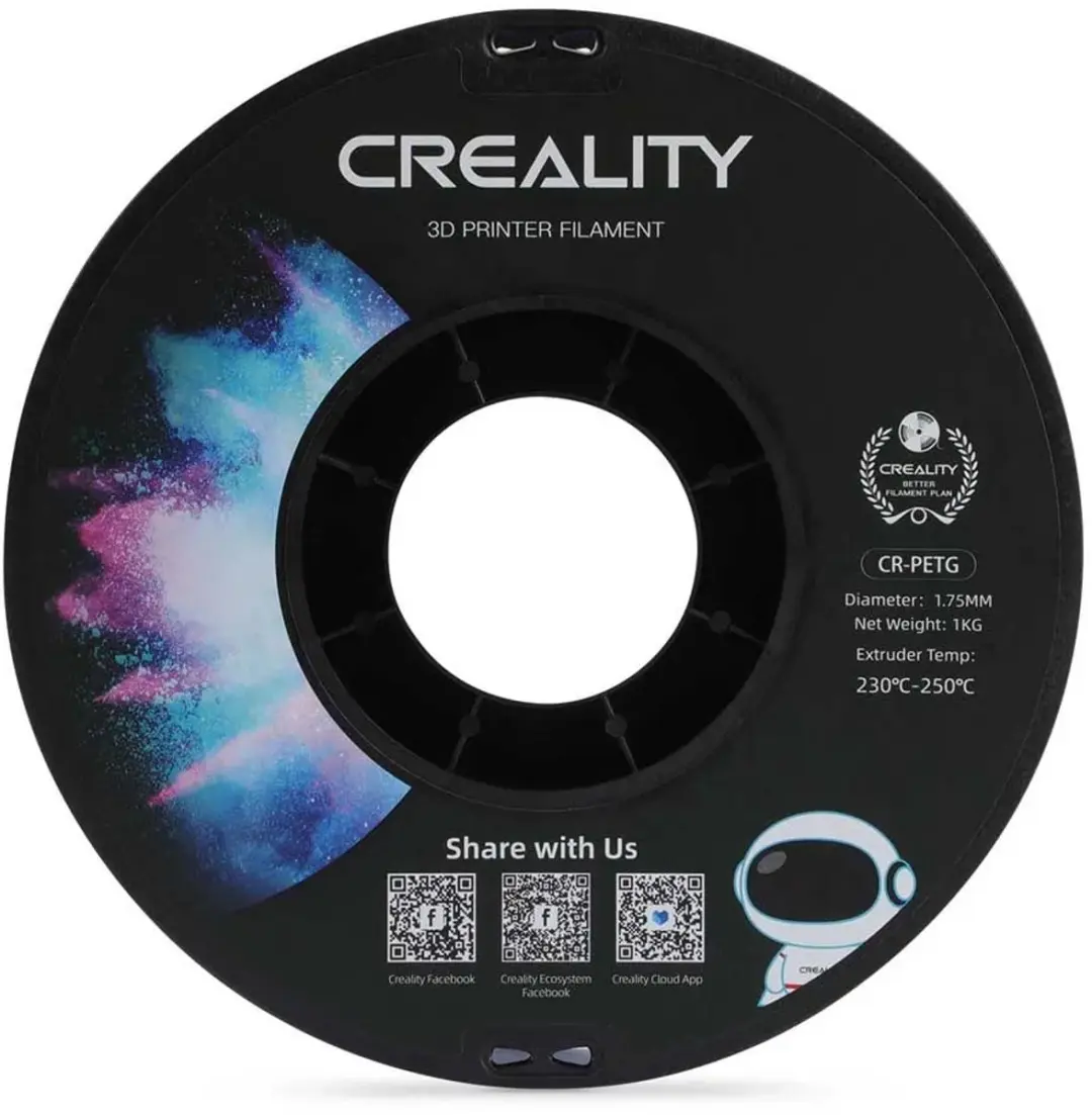Creality CR-PETG Filament 1,75mm 1kg - Rood - afbeelding 2 van 6