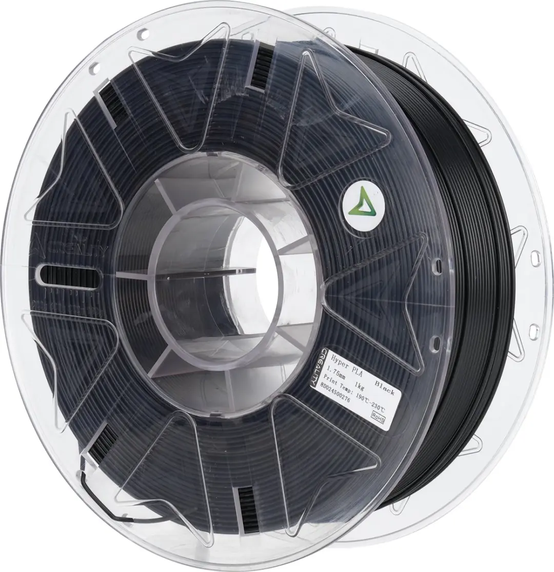 Creality Hyper PLA RFID Filament 1,75mm 1kg - Zwart - afbeelding 5 van 6