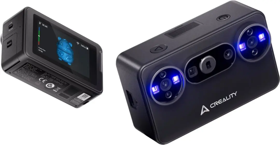 Creality Pika 3D-scanner - 0,03mm - Zwart - afbeelding 3 van 4