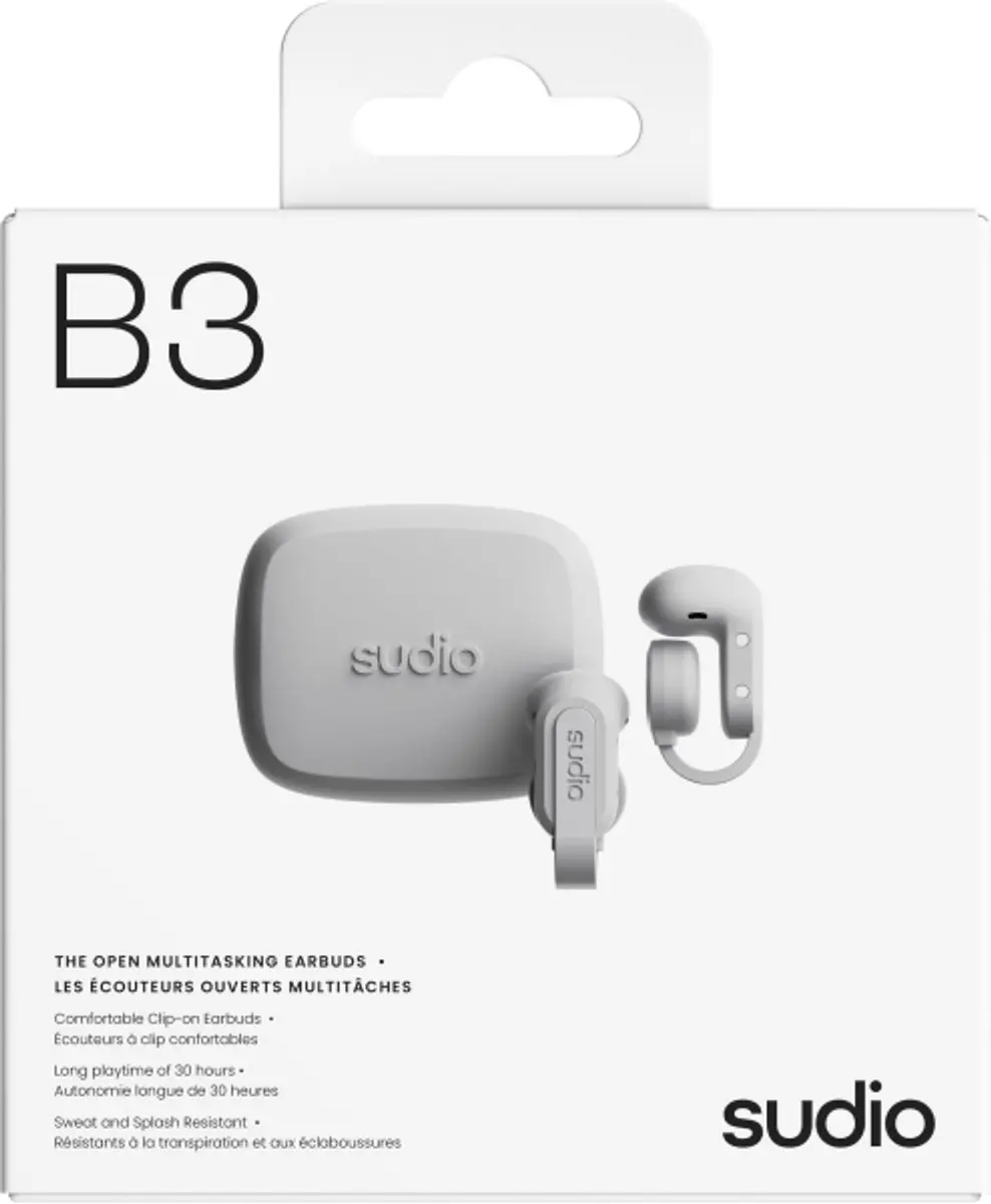 Sudio B3 B3WHT In-ear Oordopjes - Wit - afbeelding 4 van 6