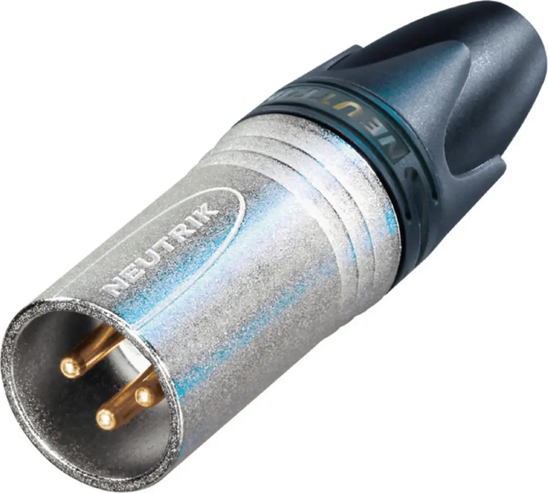 Neutrik NC3MXX-EMC XLR-connector stekker, recht - Zilver - afbeelding 4 van 4