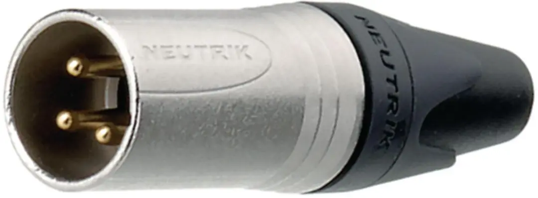 Neutrik NC3MXX-EMC XLR-connector stekker, recht - Zilver - afbeelding 3 van 4