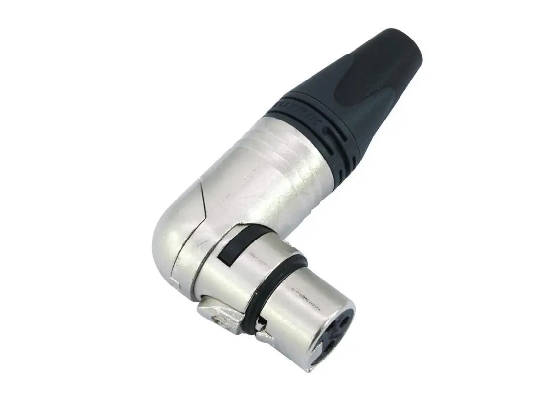 Neutrik NC3FRX XLR-connector - 3-polig, haaks - Zilver - afbeelding 4 van 6