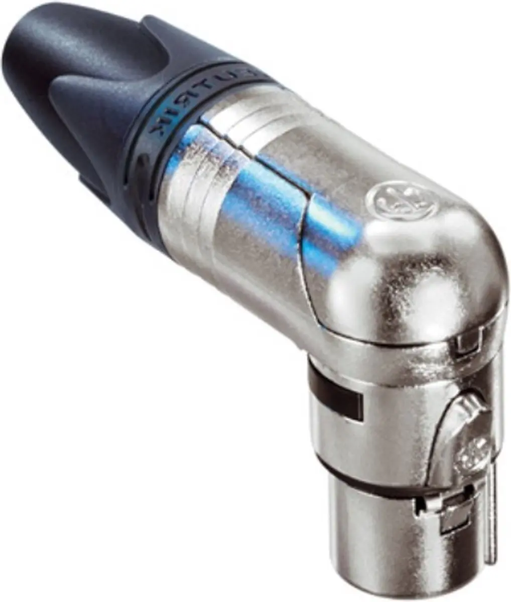 Neutrik NC3FRX XLR-connector - 3-polig, haaks - Zilver - afbeelding 6 van 6