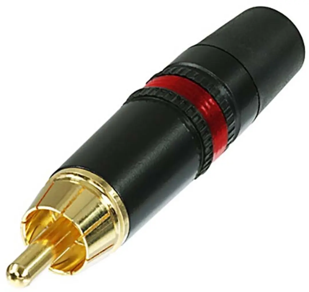 Neutrik NYS373-2 Cinch-stekker (RCA) - Rood - afbeelding 3 van 3