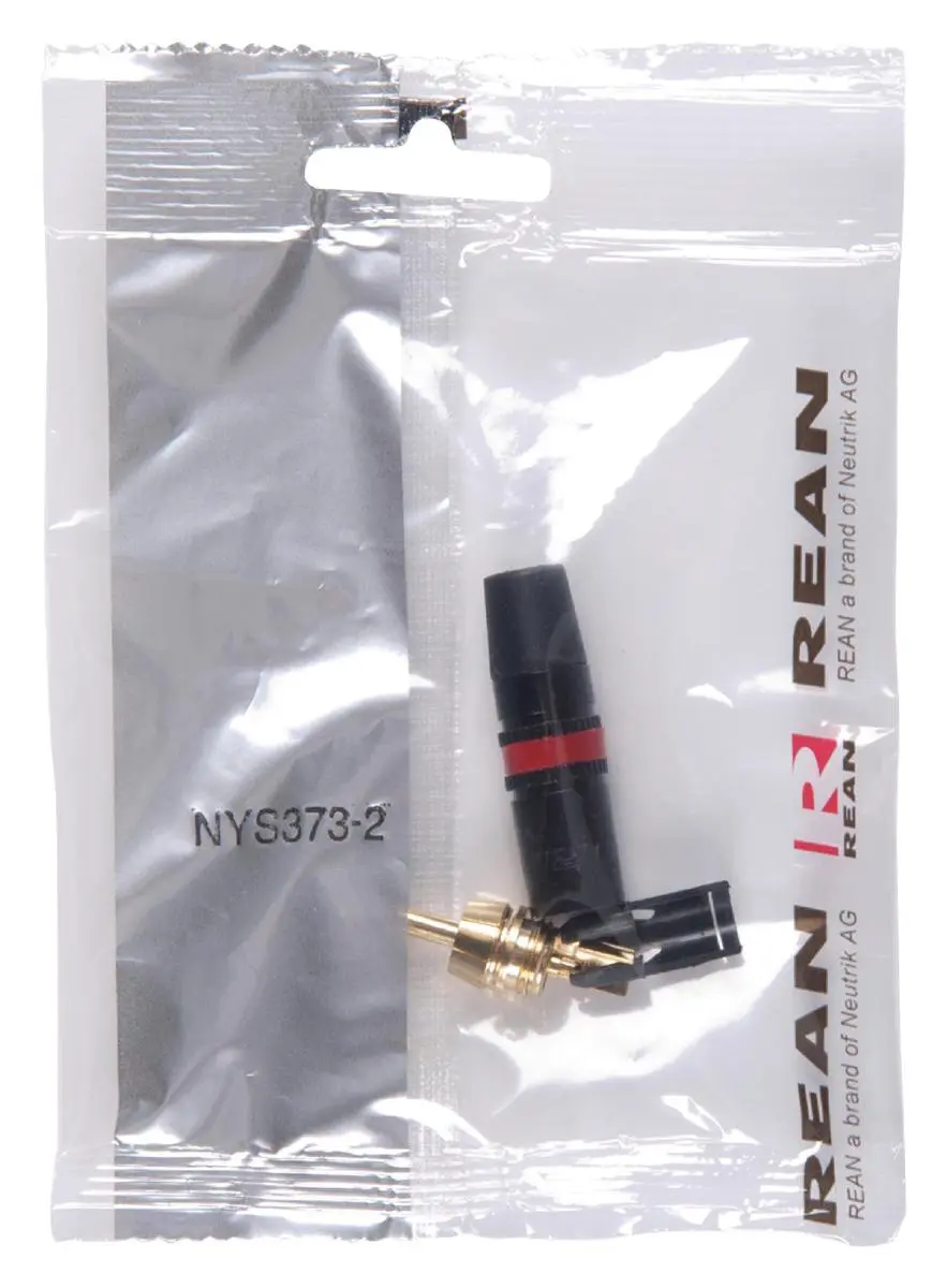Neutrik NYS373-2 Cinch-stekker (RCA) - Rood - afbeelding 2 van 3