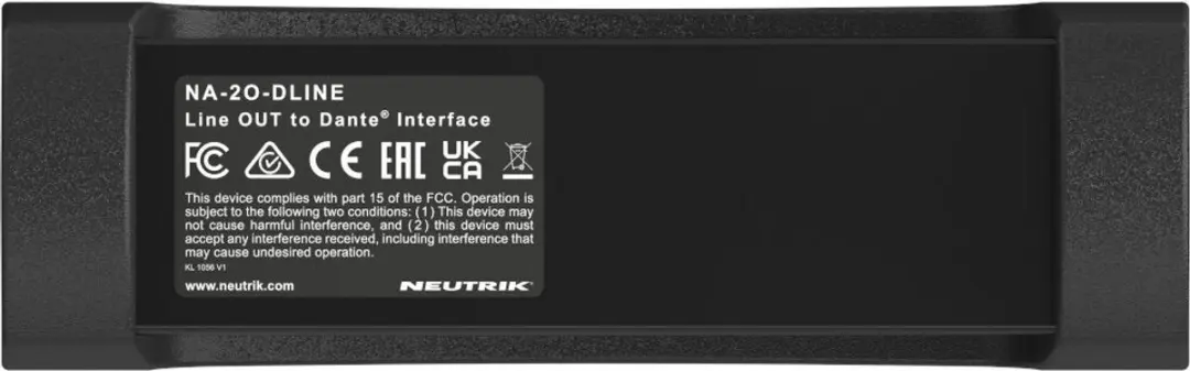 Neutrik NA-2O-DLINE Stagebox - Zwart - afbeelding 4 van 4