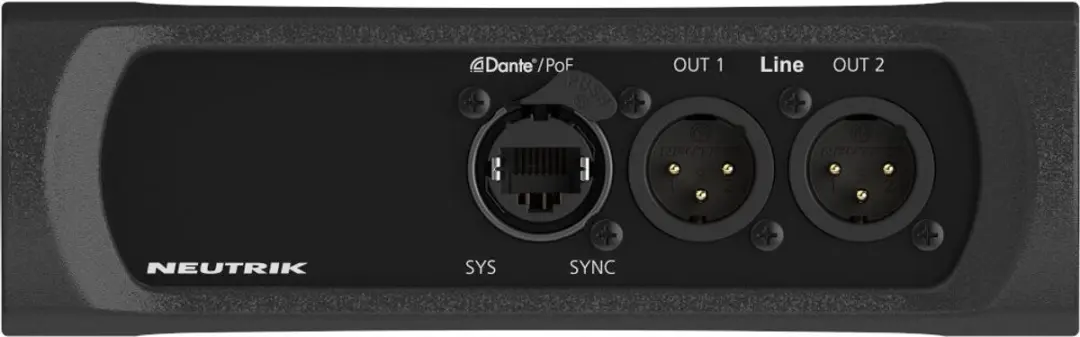 Neutrik NA-2O-DLINE Stagebox - Zwart - afbeelding 2 van 4