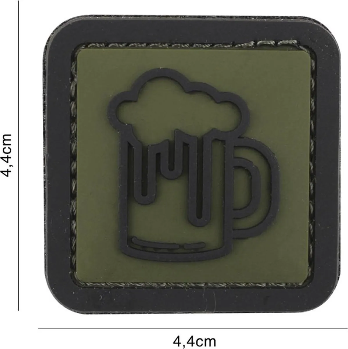 101 inc Embleem 3D PVC Bier Groen