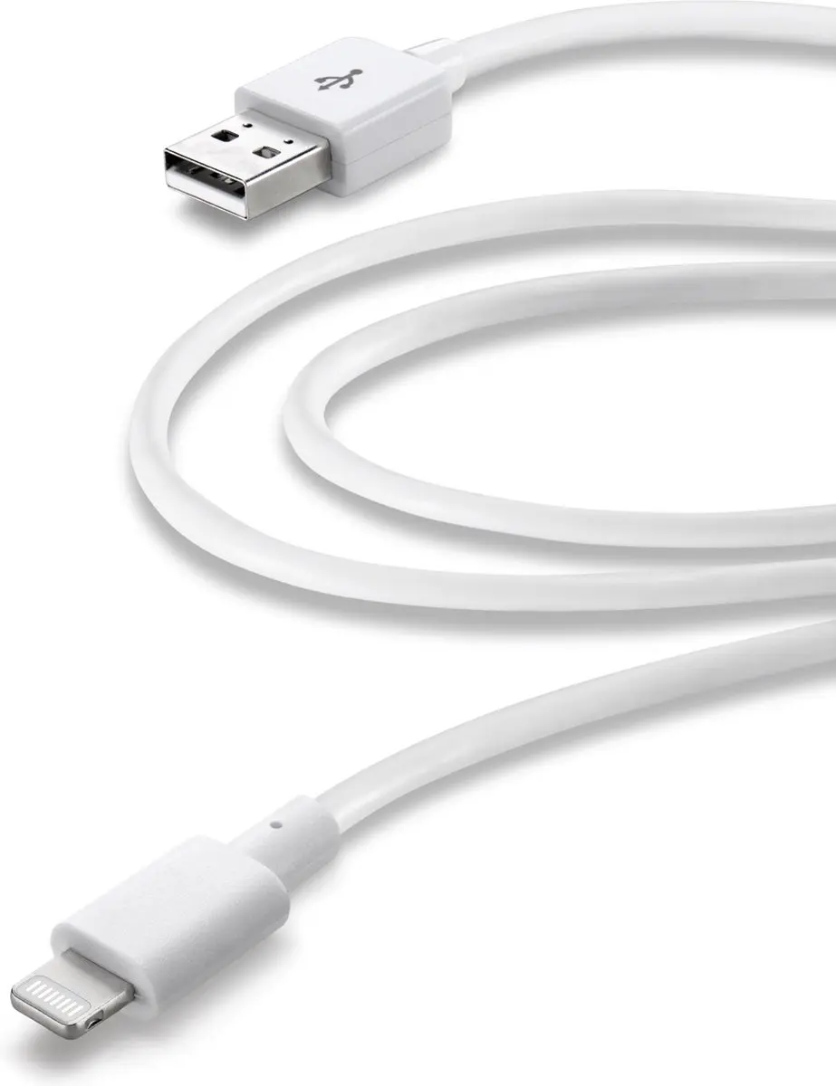 Cellularline USBDATAMFIIPH3MW Lightning-kabel 3m