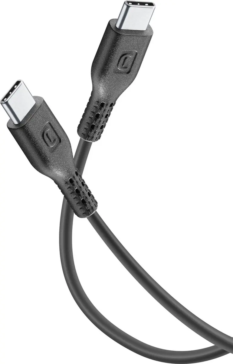 Cellularline USBDATAC2C5A1MK USB-C naar USB-C kabel 5A