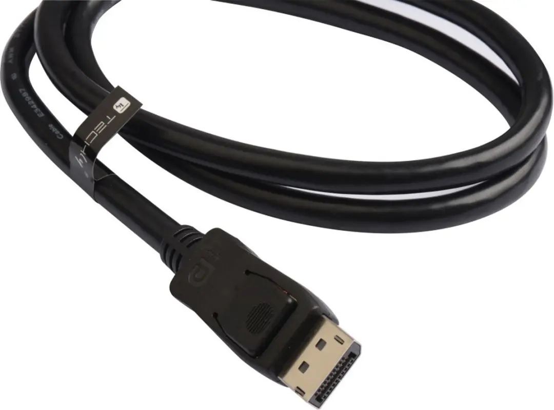 Techly ICOC-DSP-A14-020 DisplayPort Kabel 2m - Zwart - afbeelding 2 van 6