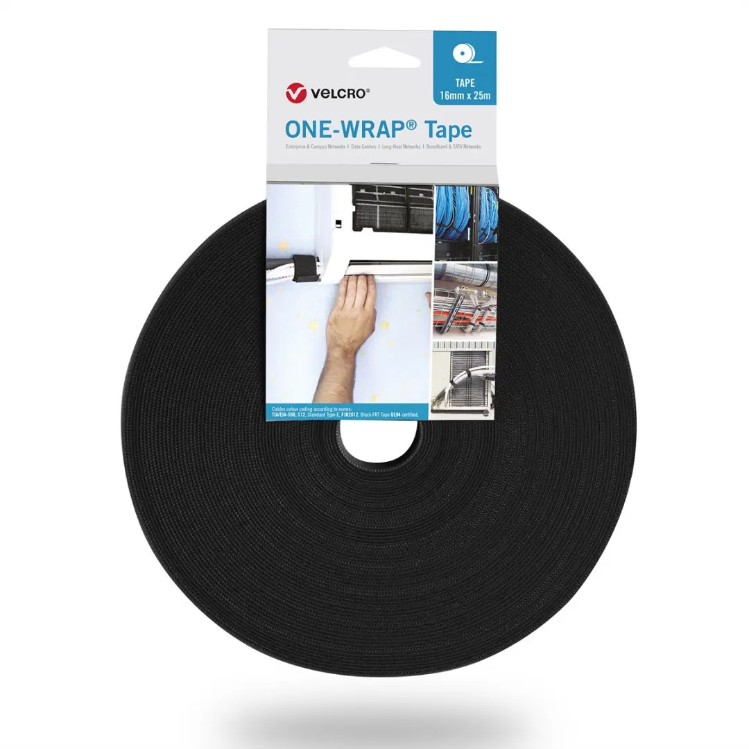 Velcro One-Wrap Klittenband 20mm 25m VEL-OW64140