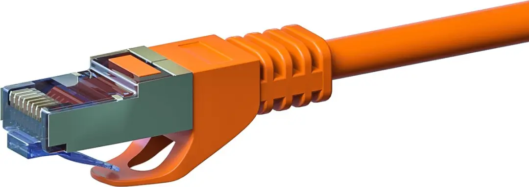 Danicom DC-6A6-005 CAT6a Patchkabel 0,50m - Oranje - afbeelding 5 van 6