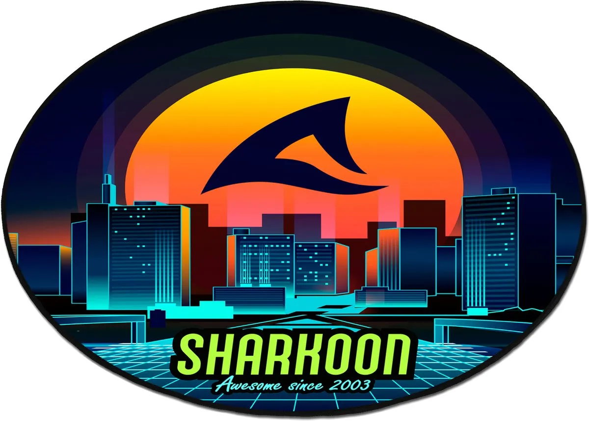 Sharkoon SKILLER SFM11 Gamingmat - Ø120cm - Retro